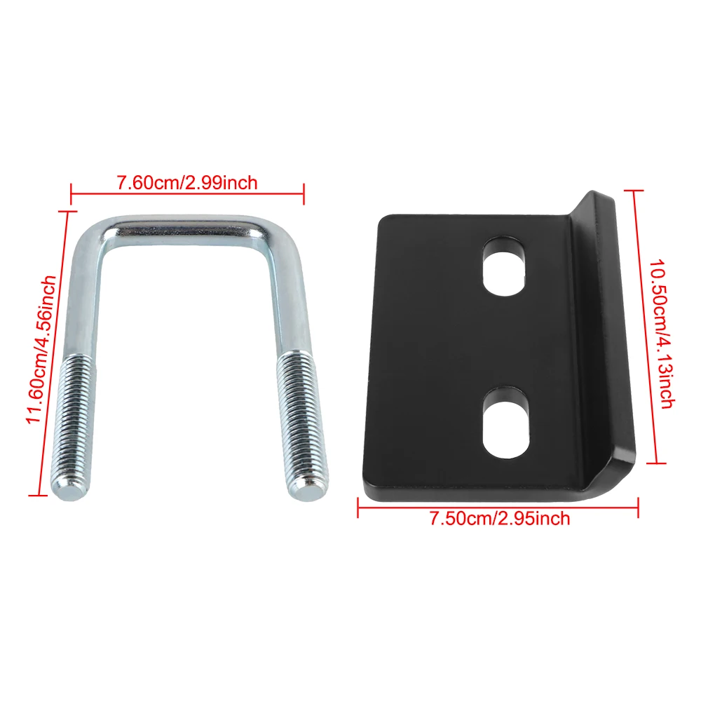 Замок против погремушки U-образный болт стабилизатор зажим для буксировки детали