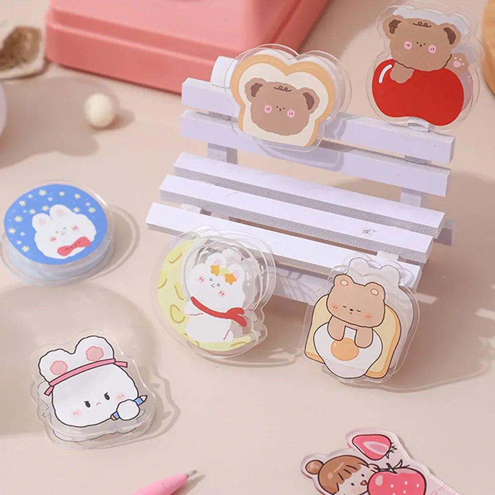 

1 шт. кавайный акриловый зажим для бумаги с мультяшными животными, хранение чеков, справочник, креативная папка для фотографий и заметок, орг...