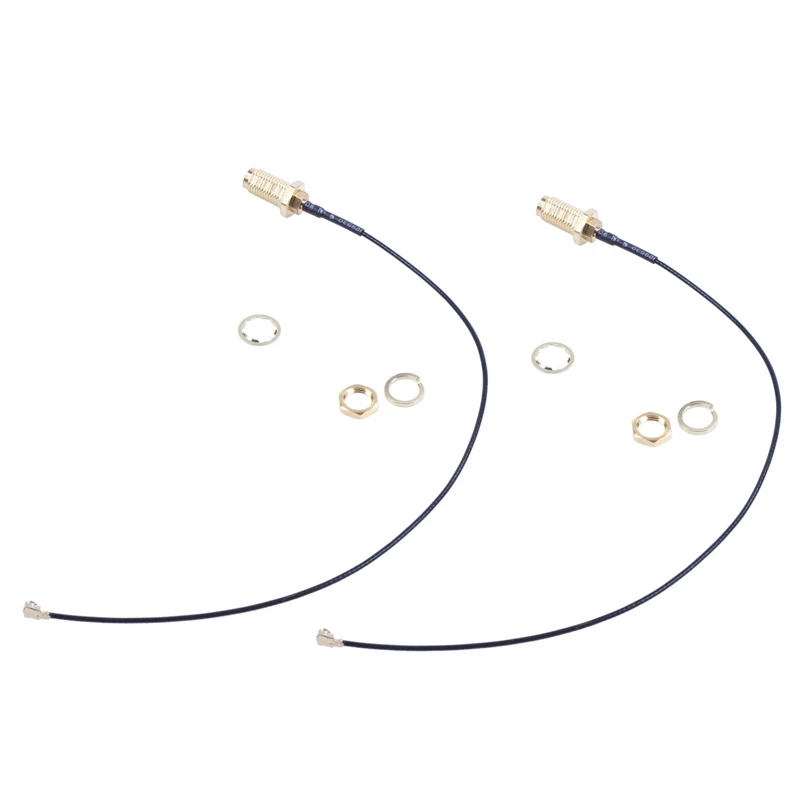 

2X U.FL/IPX аналогичен женской антенне, кабель для перемычки с отверстием под золото, 15 см