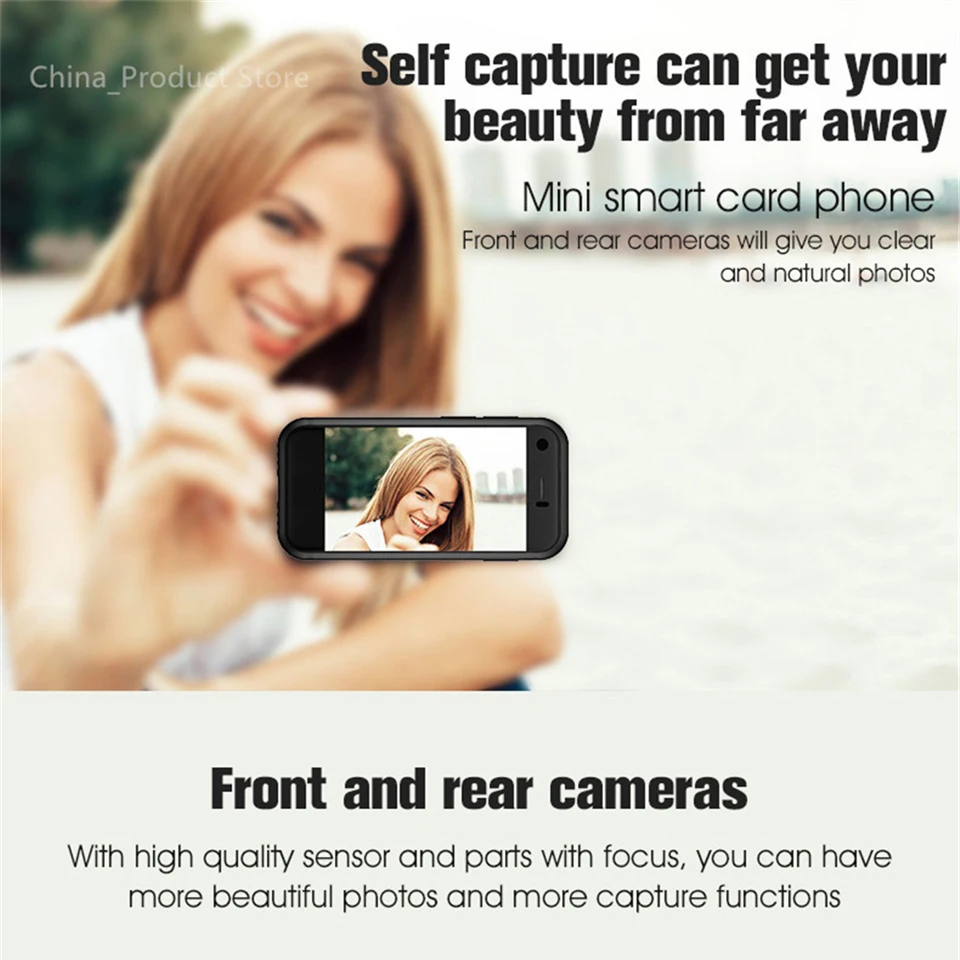 SOYES 7S Mini Smartphone 2.54 Inch Display Quad Core 1GB RAM 8GB ROM 5MP Camera Dual SIM Cheap Small Android Mobile Phone