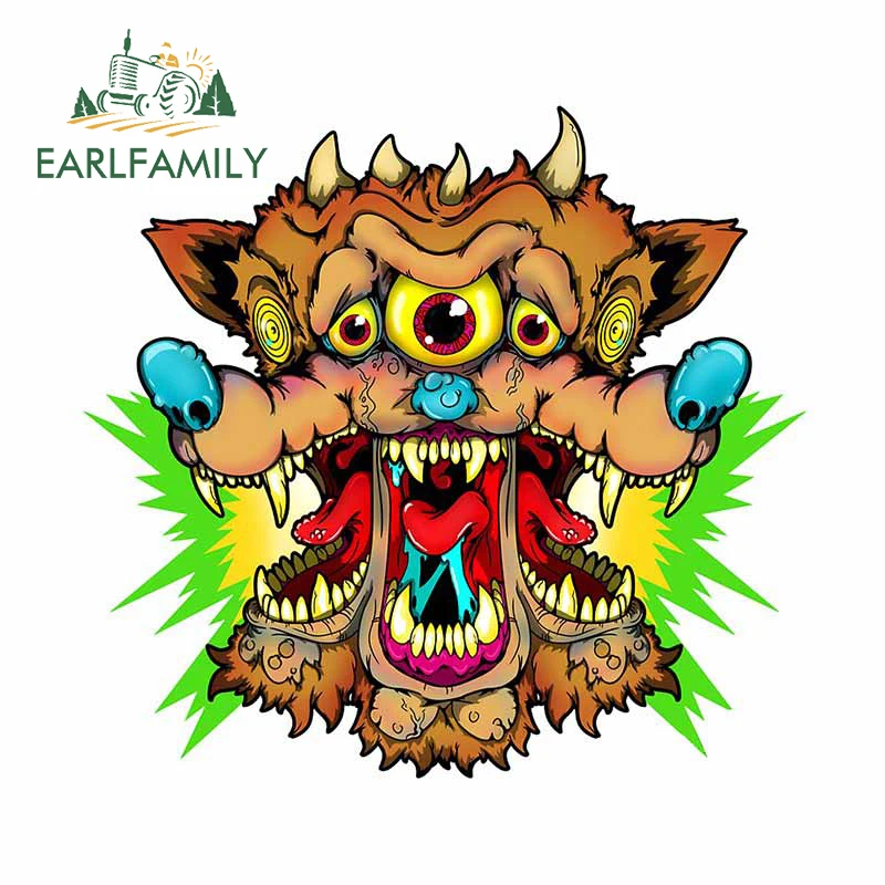 EARLFAMILY 13 см x 12 4 для Cerberus Hound of Hades автомобильные наклейки фотодоска серфинга модные