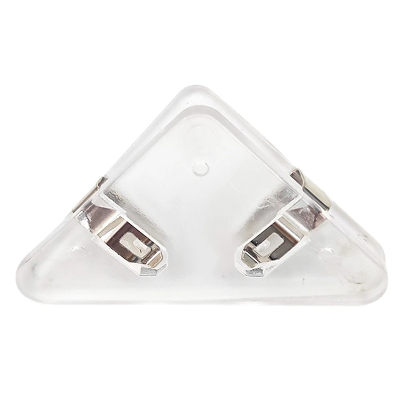 

10 PCS Lovely Paper Binder Clips Paper Corner Clip Portable for Paperwork Card