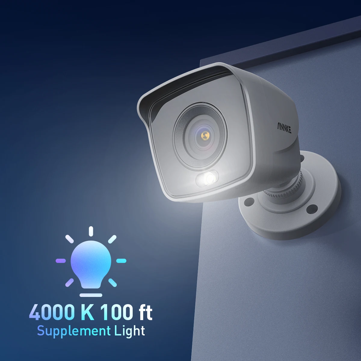 Цена Система видеонаблюдения ANNKE 4K Ultra FHD, 8 каналов, DVR, уличные камеры безопасности 4K, комплект цветных камер видеонаблюдения с функцией ночного в...