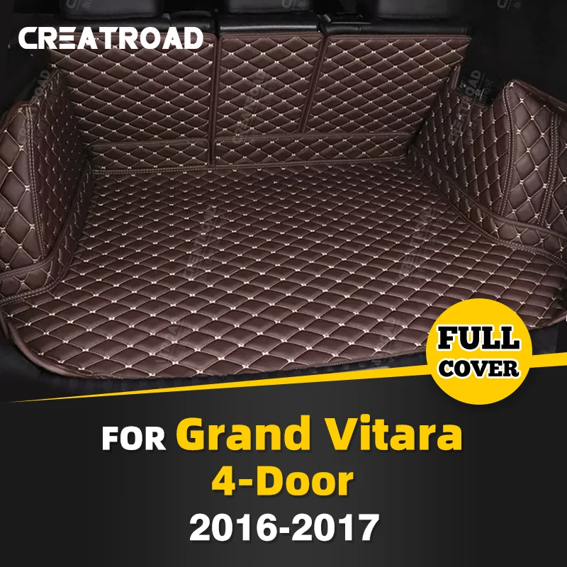 

Автомобильный коврик для багажника с полным покрытием для Suzuki GRAND VITARA 4-Door 2016 2017, автомобильный коврик для багажника, аксессуары для защиты интерьера