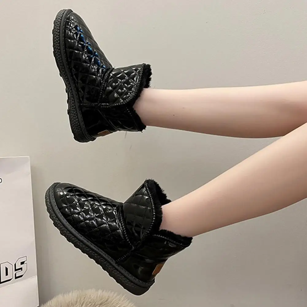 

Delicate Snow Boots Stylish Winter Footwear Cozy Velvet Snow Boots for Women Warm Comfortable for Autumn Outdoor Activities