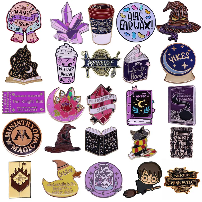 

Креативная Волшебная эмалированная брошь на лацкан с кристаллами в виде кошки для рюкзака и джинсов