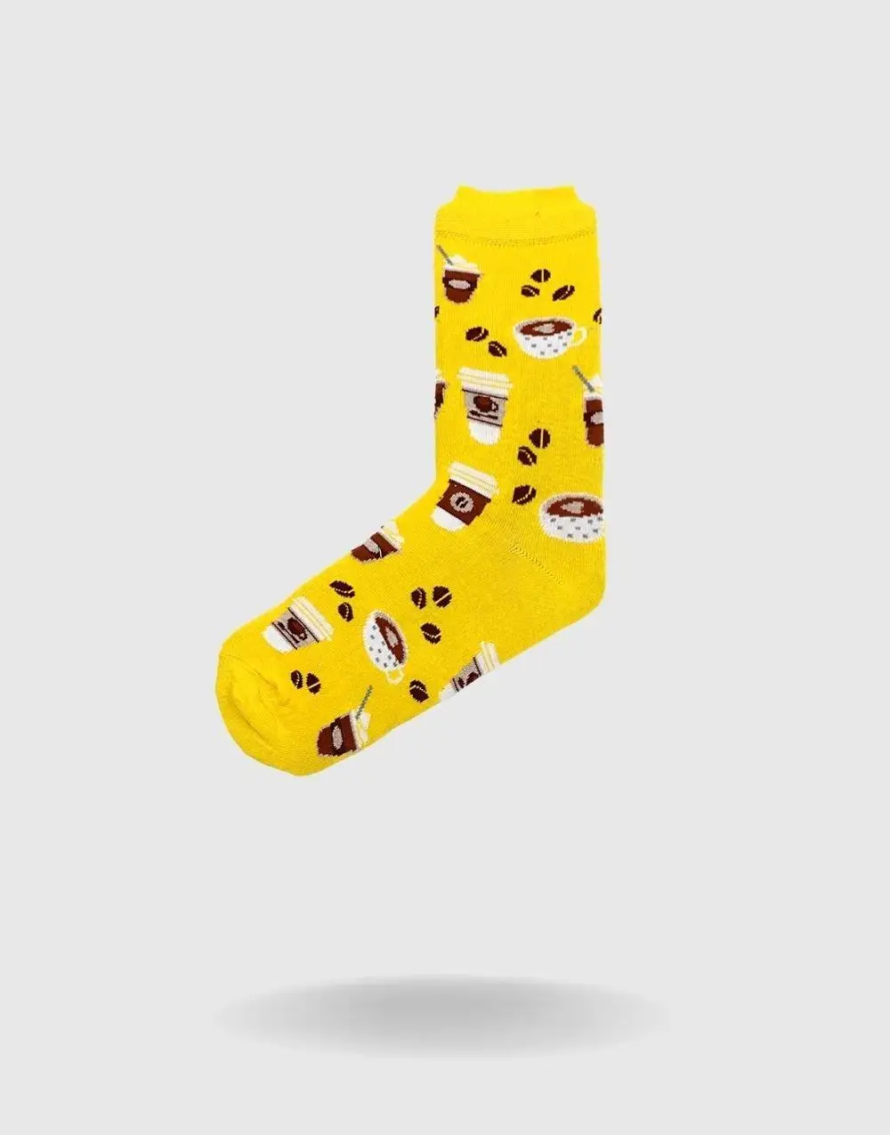 

Уникальные носки унисекс кофе 37-44