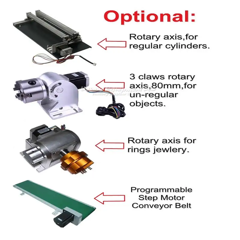 Лазерная маркировочная машина Raycus мощностью 50 Вт макс. 30 лазерный гравер 20