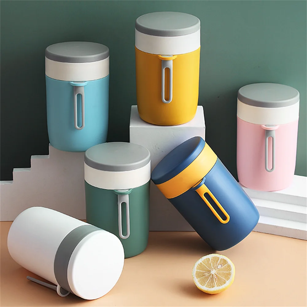 

Vacuum Cup Cutlery Set The Capacity Is Equivalent To Two Household Bowls Thickened Sealing Embedded Silicone Ring Thermos Pot