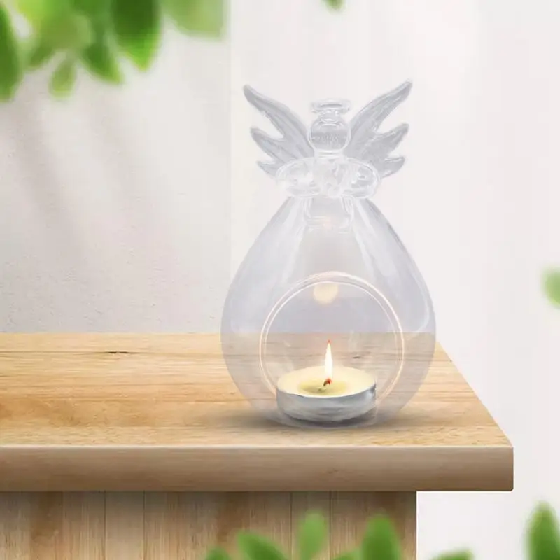 Home Party Decoration Windproof Candlestick Storage Holders