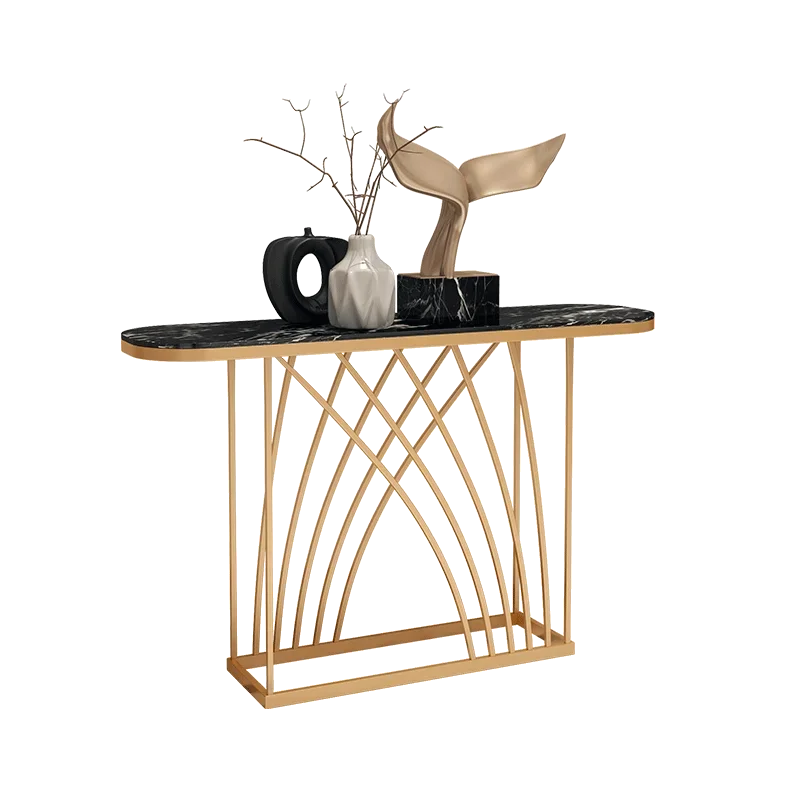 Настольные консоли TLL из кованого железа украшение для гостиной наборы золотого