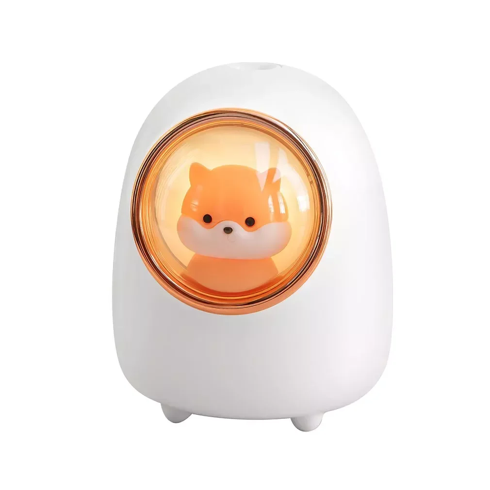 Capsule Humidifier USB Wireless Ultrasonic Aroma Essential Oil Diffuser Air Humidificador With Atmosphere Lamp