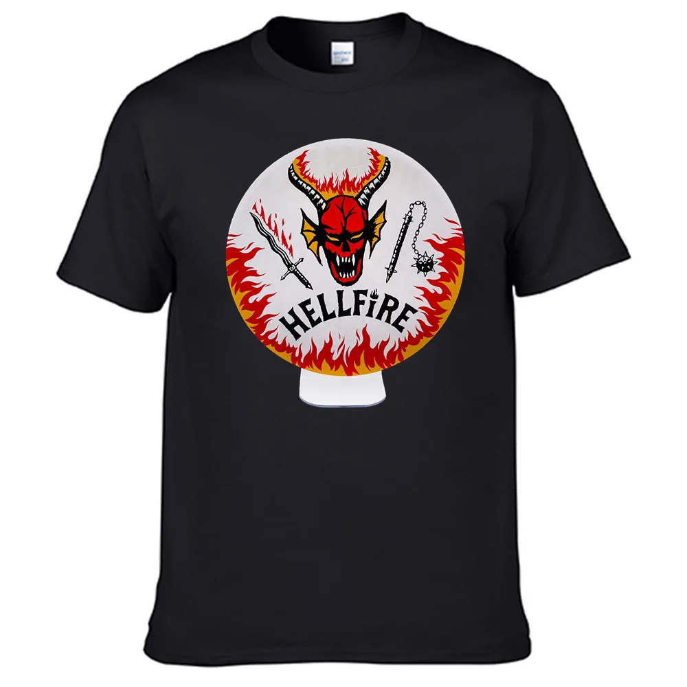 

Stranger Things Season 4 New Style T-shirt For Men Limitied Edition Unisex Brand T-shirt Cotton Amazing Short Sleeve Tops