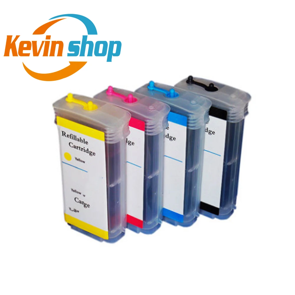 

69ML 130ML 280ML HP10 82 Refillable Ink Cartridge With Ciss Chip For HP Designjet 510 500 800 500Ps 800Ps 510ps Plus Printers