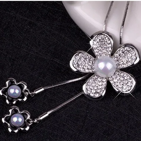 BYSPT ожерелье с подвеской из бисера женское офисное имитация бижутерия жемчужным