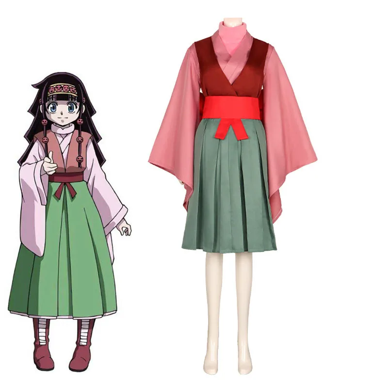 

HUNTER×HUNTER Aruka Zorudikku косплей кимоно костюм унисекс аниме одежда костюмы на Хэллоуин Вечерние