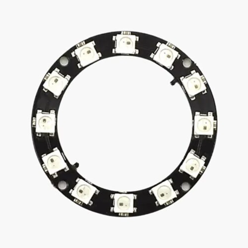 Светодиодное кольцо RGB 5 В индивидуальное адрессветодиодный светодиодное WS2812 5050