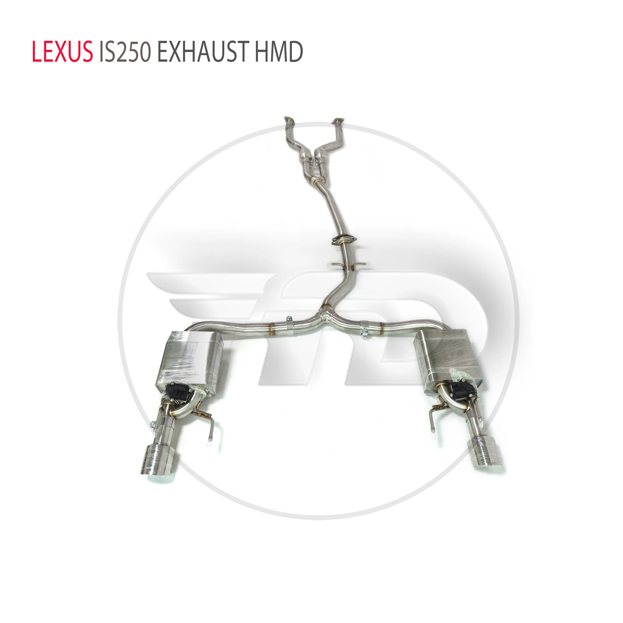 

HMD Stainless Steel Exhaust System Performance Catback for LEXUS IS250 Auto Electronic Valve Muffler