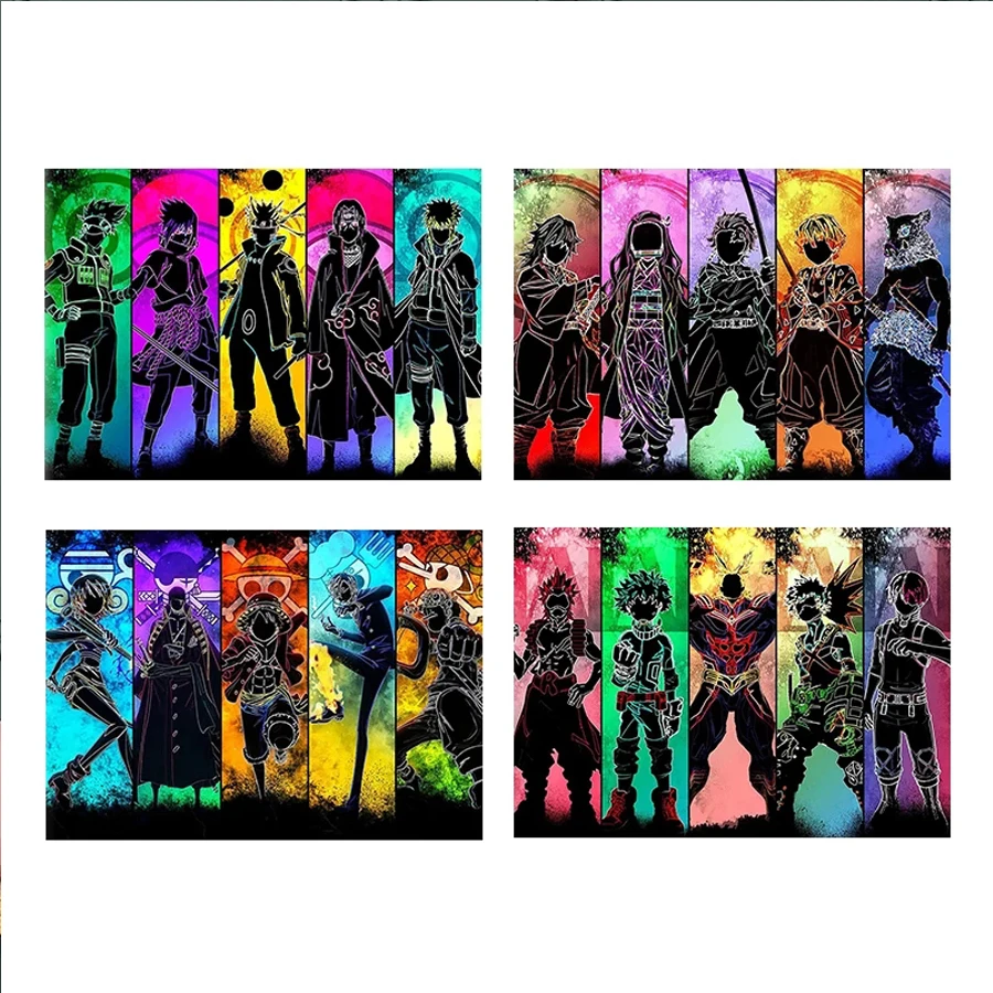 

pintura diamante 5D Diamond Painting Japanese Anime Naruto Cross Stitch Diamond Embroidery Mosaic Picture Christmas Gift navidad