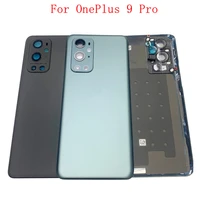 battery cover rear door housing for oneplus 9 pro back cover with camera frame logo replacement parts