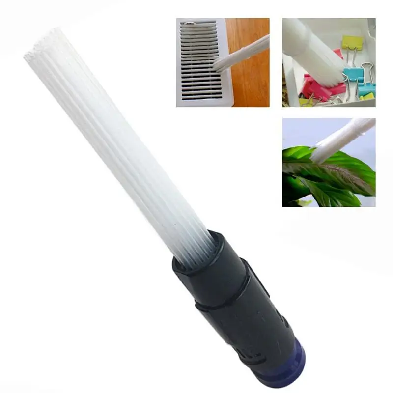 Dusty Brush Vacuum Cleaner Household Straw Tube Dust Dirt Remover Brush Portable Universal Vacuum Cleaning Tool Dropshipping