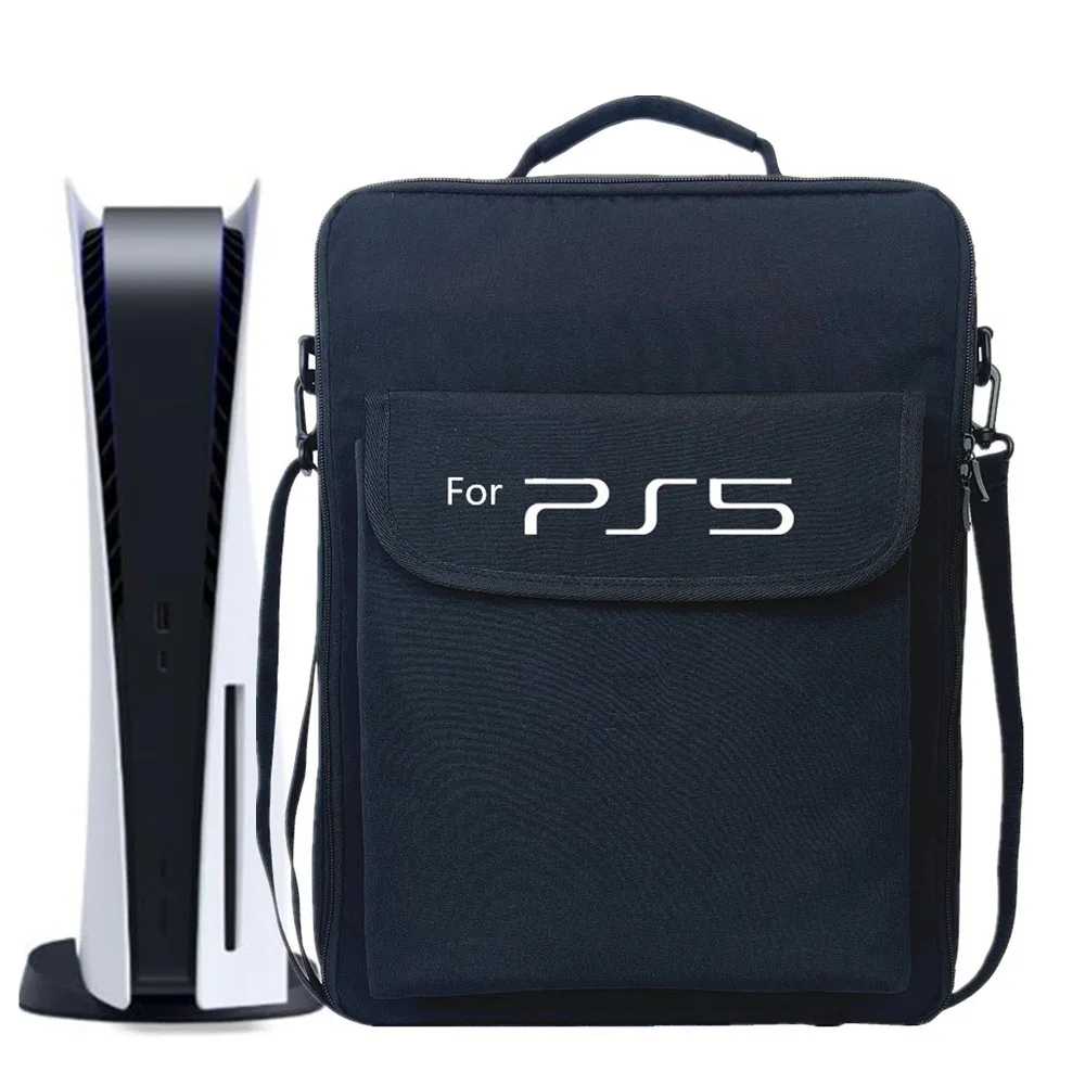Portable PS5/PS4/Xbox Travel Carrying Case Storage Bag Handbag Shoulder Bag Backpack for Playstation 5 Game Console Accessories