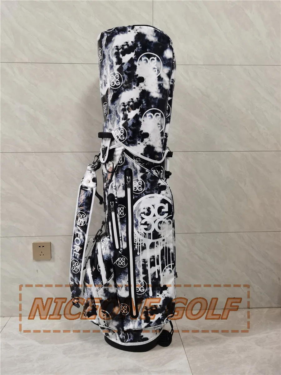 Golf bag lightweight fixed bag printed PU Club bag Men's and women's golf articles outdoor sports leisure golf bag waterproof