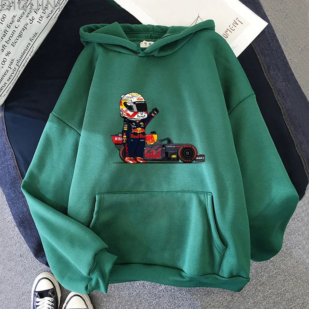 

Mini F1 Hoodie Women Hoodies Kawaii Sweatshirts Clothes Game Hip Pop Streetwear Y2K Sudaderas Moletom Loose Hoodie