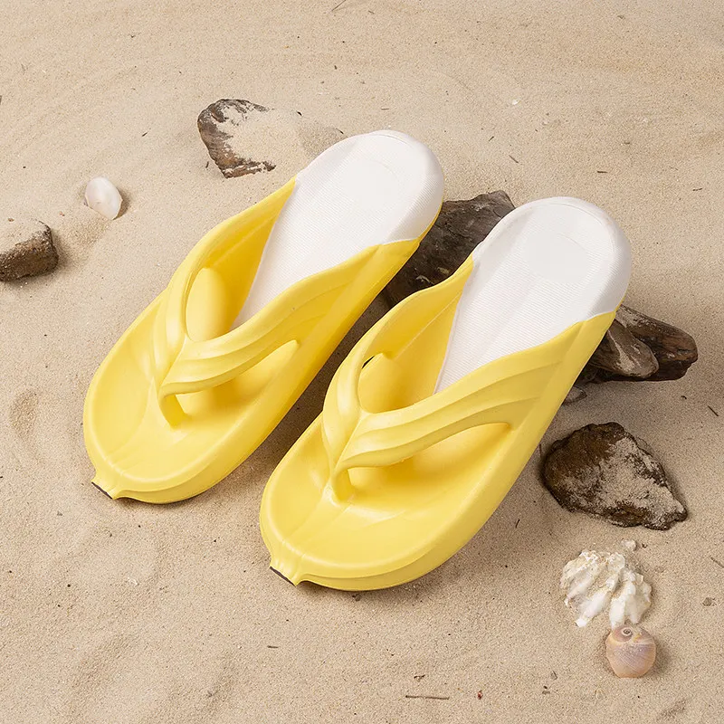 

New Home Cute Funny Slippers Couple Summer Beach Flip Flops Female Casual Comfort Men's Soft Massage Flip-flops тапочки мужские