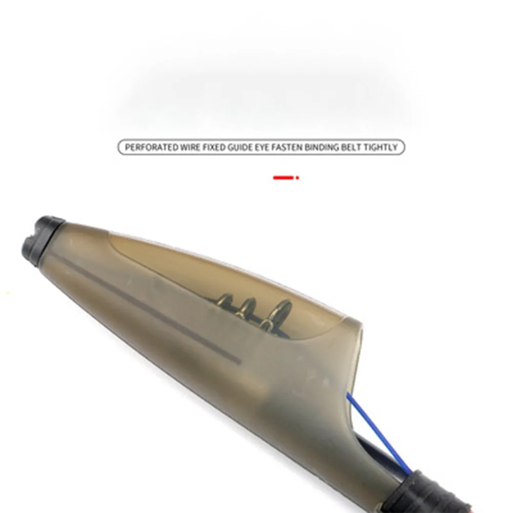 

Прочная прозрачная крышка наконечника удочки шляпа Защитная крышка для удочки Легкие аксессуары для ловли карпа рыболовные снасти рыба