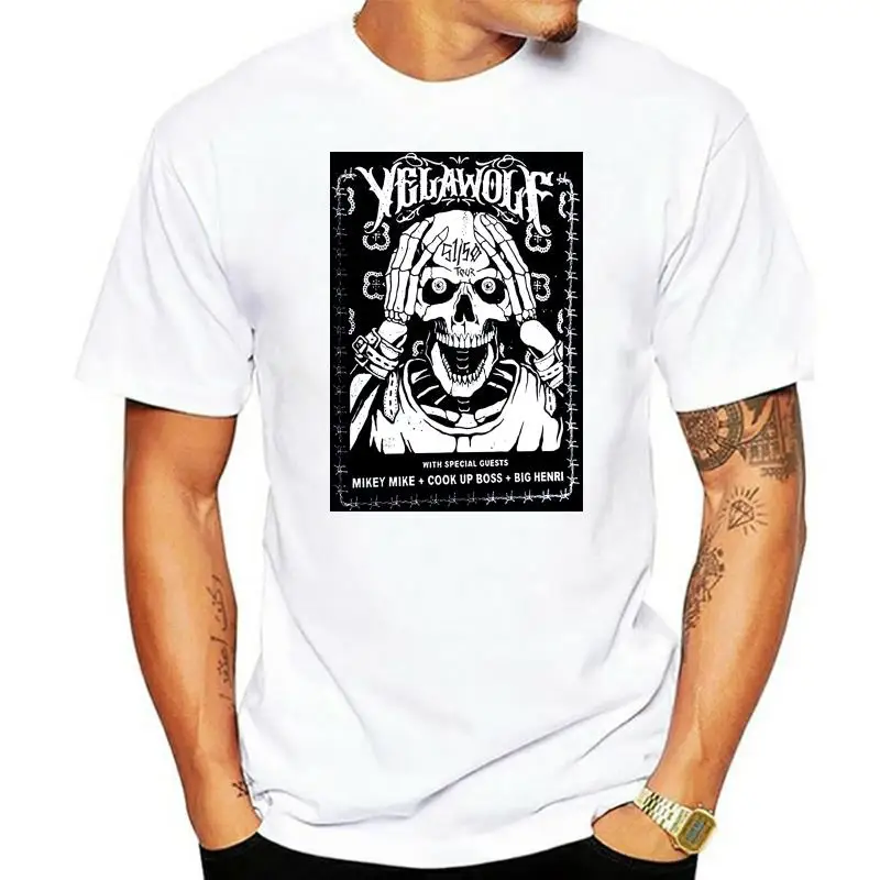 

New Popular Yelawolf Band Men Black T-Shirt Size S-3XL
