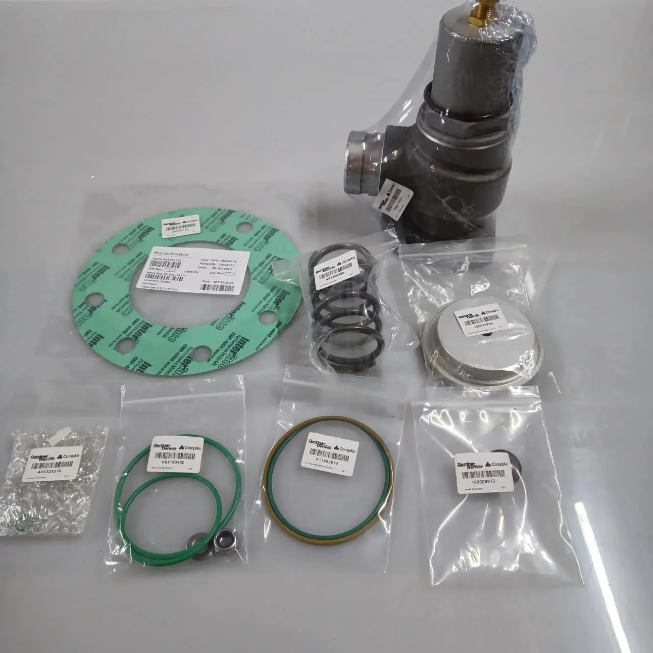 Принцип использования комплекта управления компрессором CK8175-1