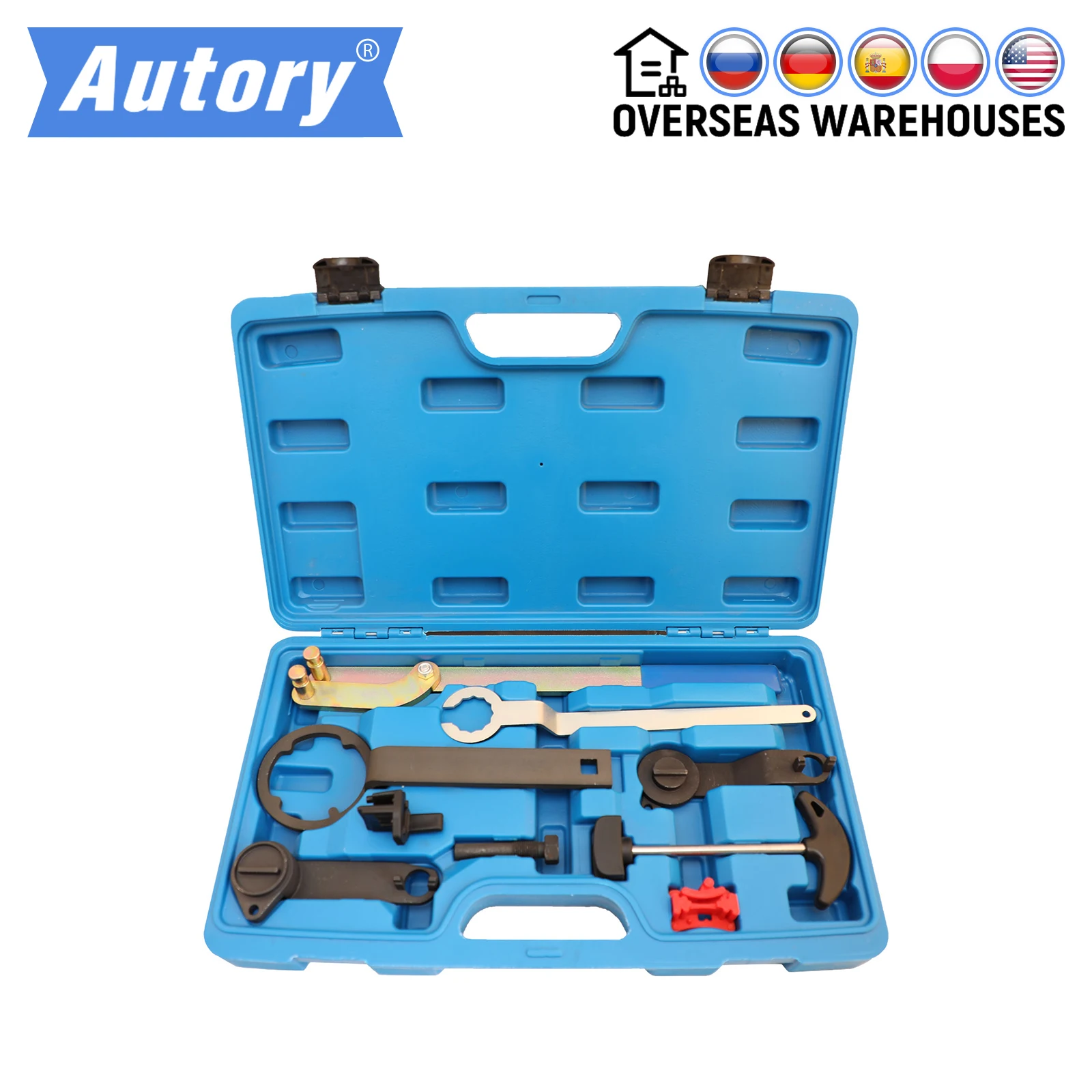 

Autory Petrol Engine Timing Camshaft Tool Set for VW Audi Seat Mii Skoda Citigo Jetta 1.0 1.2 1.4 TSI TFSI 3 & 4 Cyl EA211