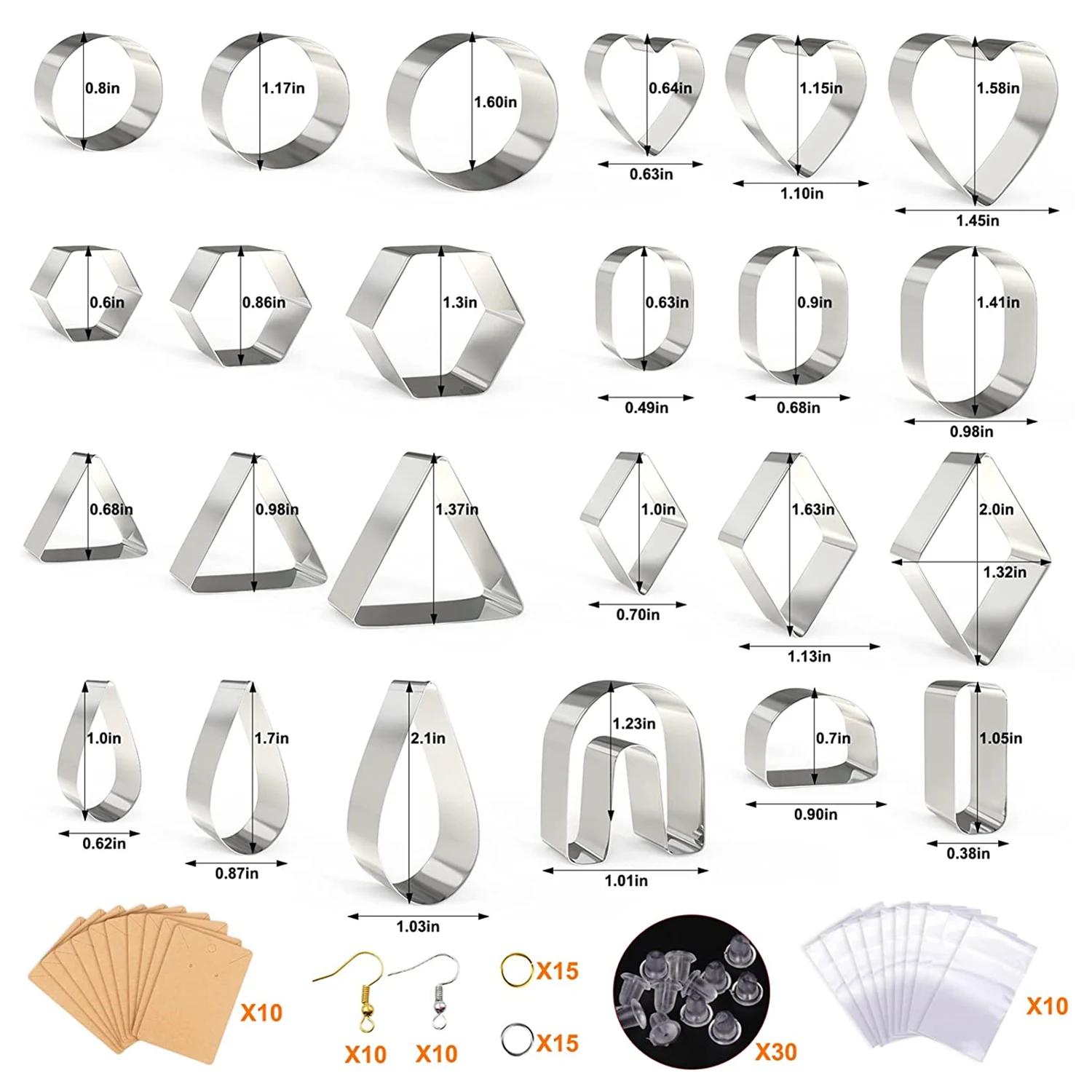 Ремешок для глины дизайнерских сережек сделай сам форма резки узоров из