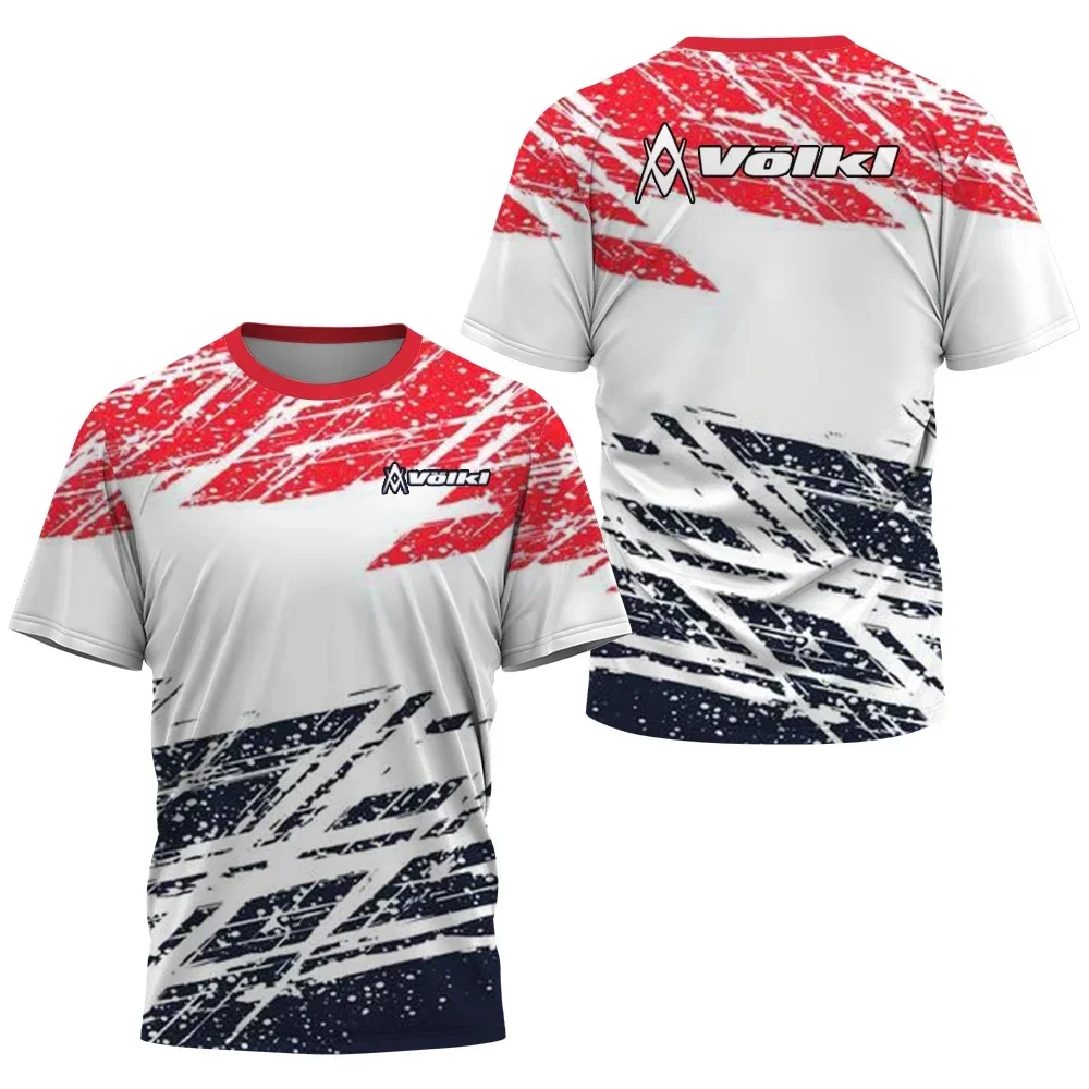 

Мужская Спортивная Футболка Volkl, Мужская теннисная тренировочная одежда, летняя быстросохнущая дышащая спортивная тренировочная одежда без заложенного пота