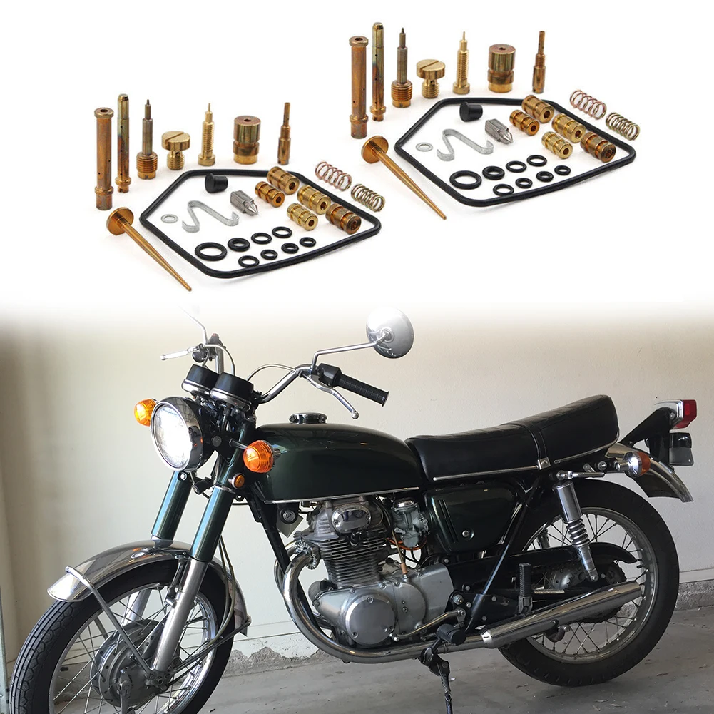High Quality Fuel Supply System Carburetor Kits Brass Carburetor Repair Kits For CB350K Twin For CL350K Scramble images - 6