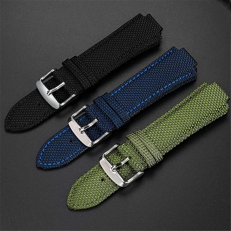 Передний нейлоновый задний ремешок для часов из натуральной кожи Casio