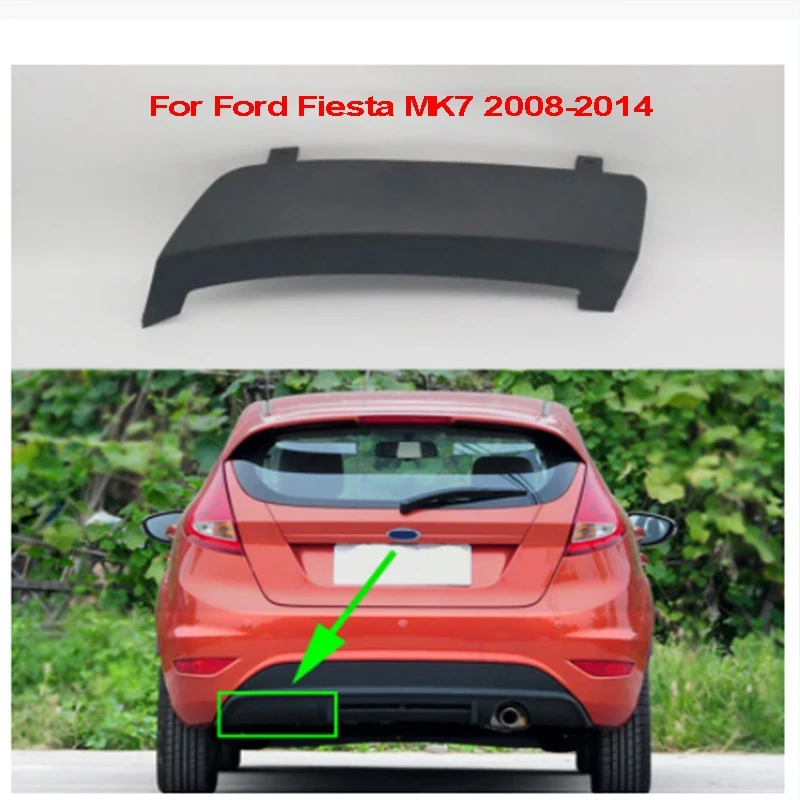 Крышка для заднего бампера с крючком Ford Fiesta MK7 2008-2014 8A61-17K922-AB5ZCT