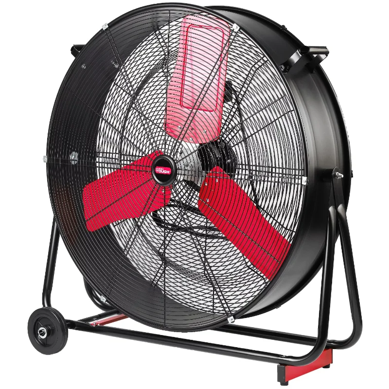 

Hyper Tough 30 inch High Velocity Tilted Drum Fan Red & Black