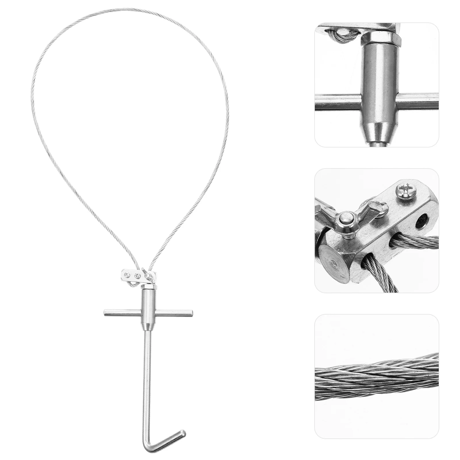 

Catcher Hook L Brackets Heavy Duty Snare Farming Equipment Tools Snares Traps Ring Holder Coyote Eliminator