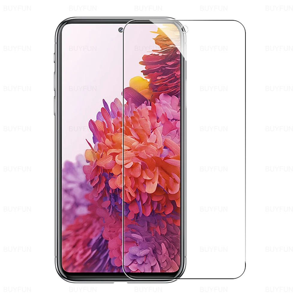 4pcs full coverage tempered glass for samsung galaxy s20 fe s20fe s21fe s21 fe galaxys21fe 5g protective film screen protector free global shipping