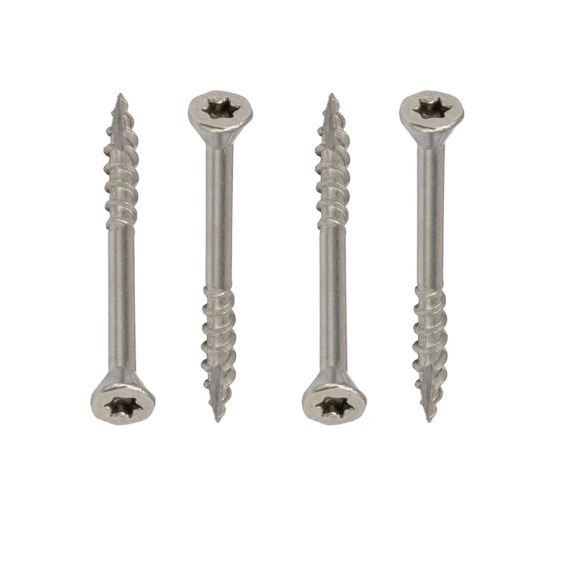 Винт звездообразного привода из нержавеющей стали 45/50/55/60/75 мм винты по дереву 316