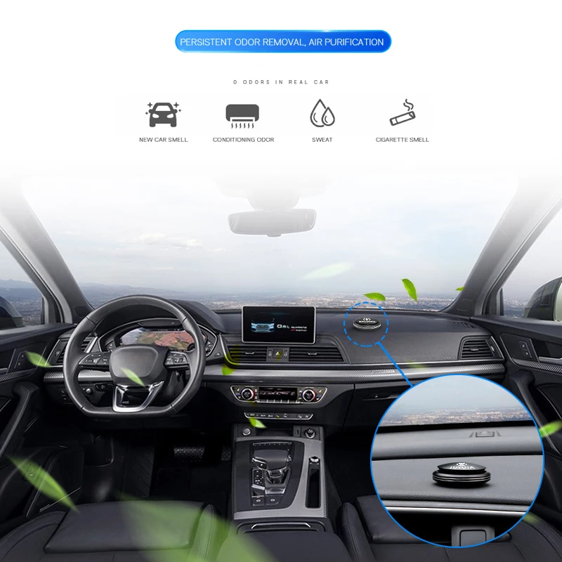 Автомобильный твердый аромадиффузор для ароматерапии с логотипом автомобиля