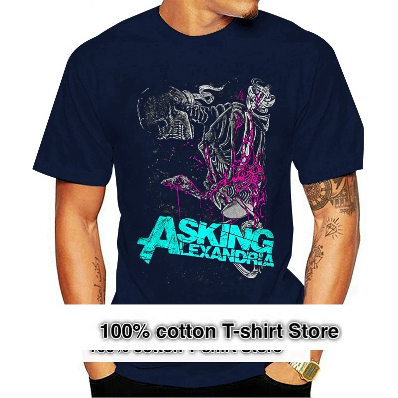 

Alexander Asked The Nation Of A Metal band.Screen Funny 2021 t-shirt New men's Wear Brand