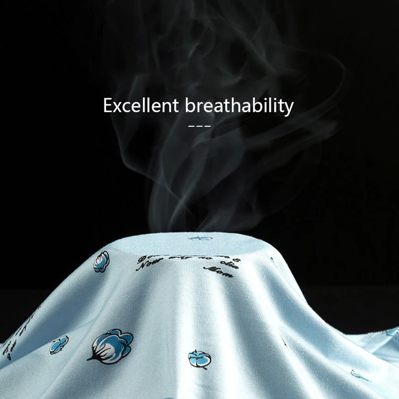 Mens milk silk Boxer Underwear Men Boxers Mens Underpants Male Panties Breathbale Shorts U Convex Pouch Men Printing Boxer