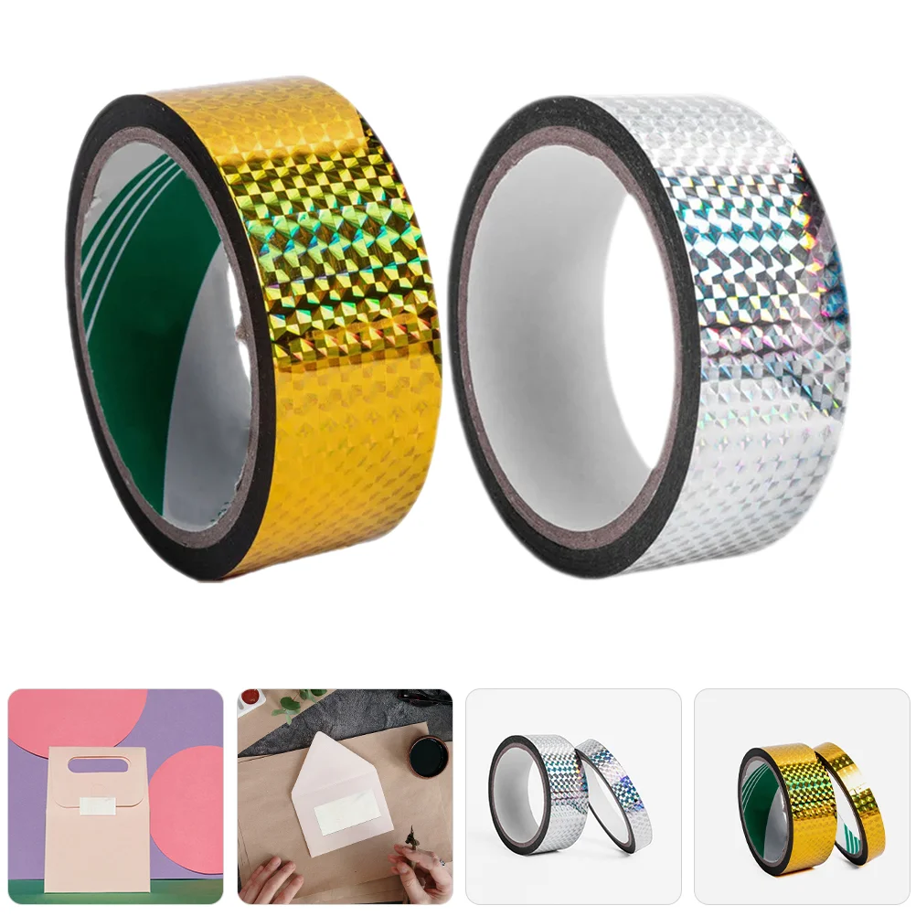 

2 Rolls of Packaging Tape Versatile Strong Adhesive Shipping Tape for Cartons Cardboard Box