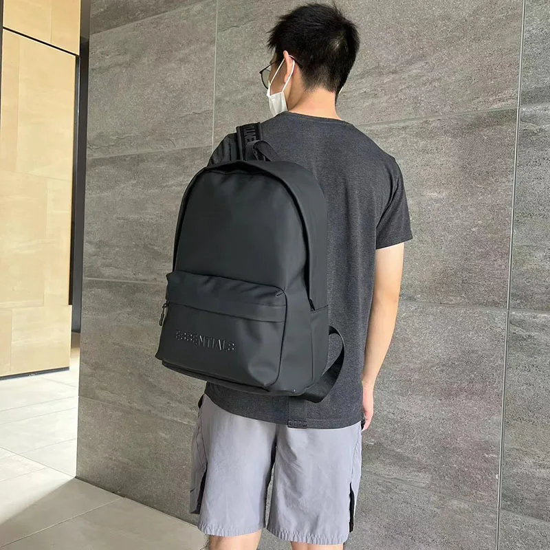 ESSENTIALS Fashion Backpacks Men Women Large-capacity Waterproof Travel Backpacks High Quality Student Schoolbags Computer Bags