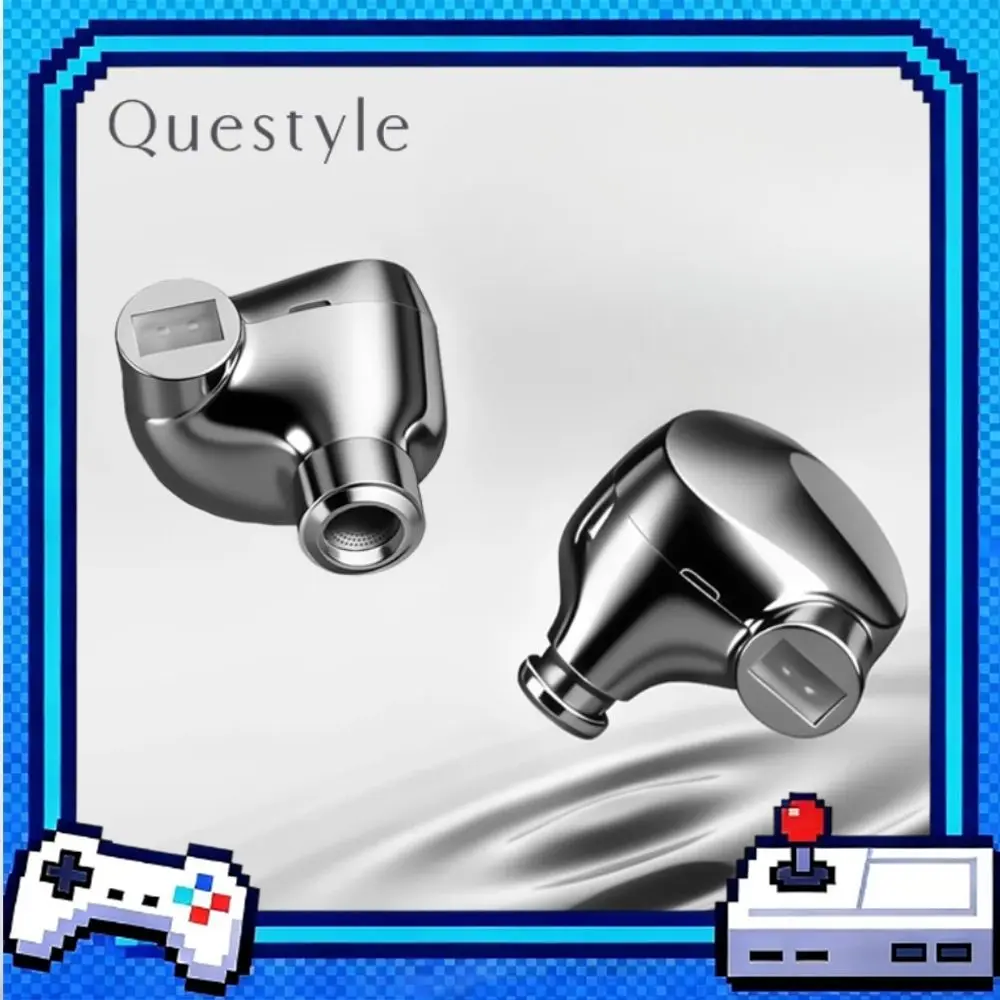 Фото Проводные наушники Questyle ZEN, внутриканальные, HiFi, с композитной диафрагмой из оптоволокна, динамическим звуковым катушками, 3,5 мм, для геймеров и прослушивания музыки №1