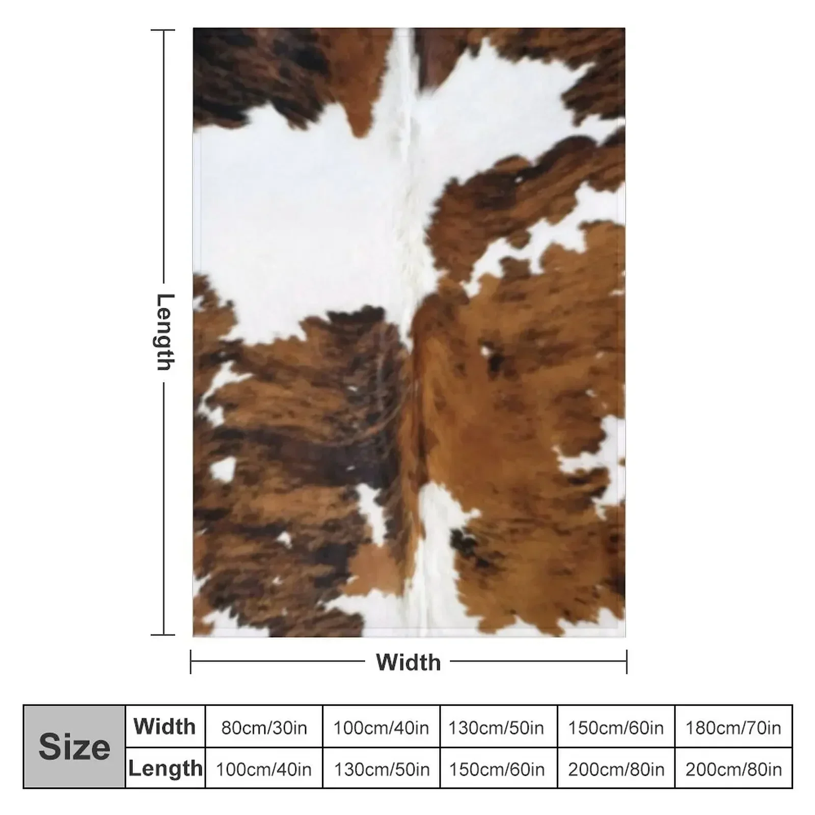 Одеяло Brindle Cow Hide диван-кровать одеяло забавный подарок одеяла