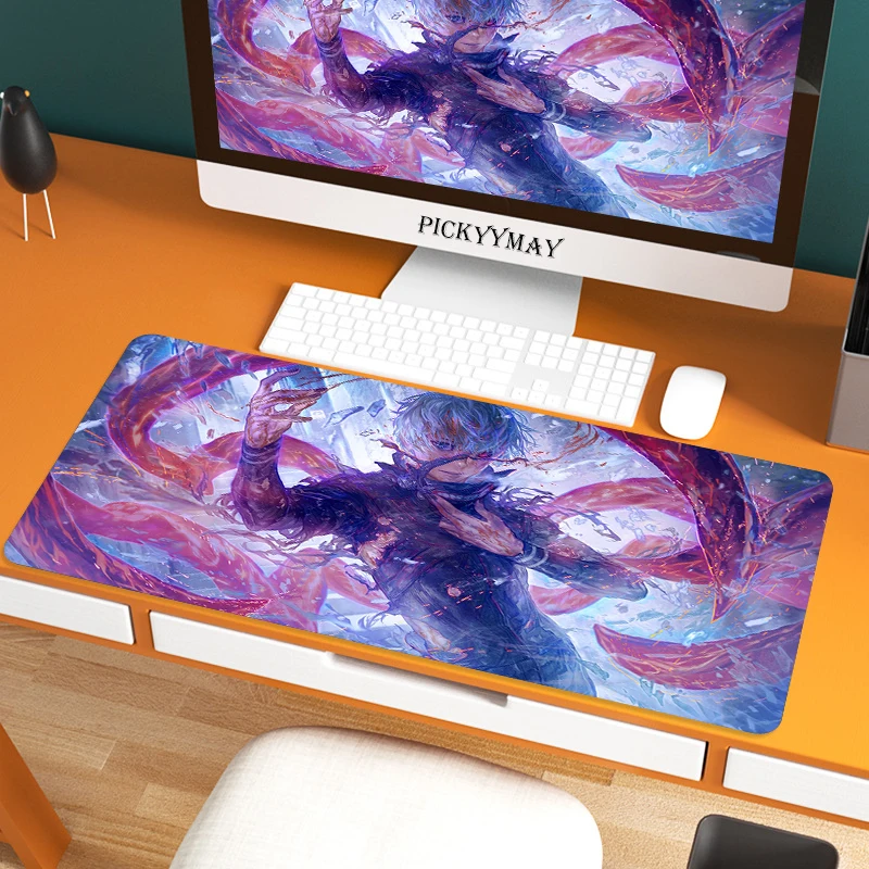 

Tokyo Revengers Large Mouse Pad 100x50cm Big Computer Gaming Mousepad Anti-Slip Natural Rubber With Locking Gaming Mouse Mat